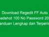 Download Regedit FF Auto Headshot 100 No Password 2024: Panduan Lengkap dan Terperinci
